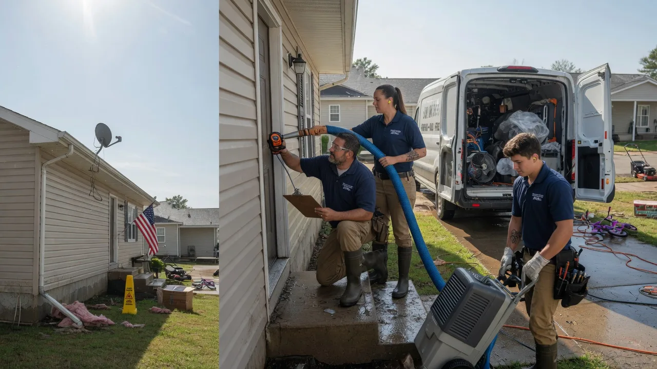 Ceiling Water Damage Restoration in Manvel, TX near me